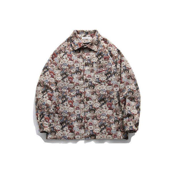 women's jackets popular brand harajuku cartoon couple songxiong korean jacket male bf fashion hip hop fried goods street women's w, Black;brown
women's jackets popular brand harajuku cartoon couple songxiong korean jacket male bf fashion hip hop fried goods street women's w, Black;brown