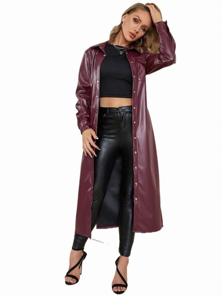 women's down & parkas eilly bazar single breasted flap pocket pu leather coat t3hd#, Black
women's down & parkas eilly bazar single breasted flap pocket pu leather coat t3hd#, Black