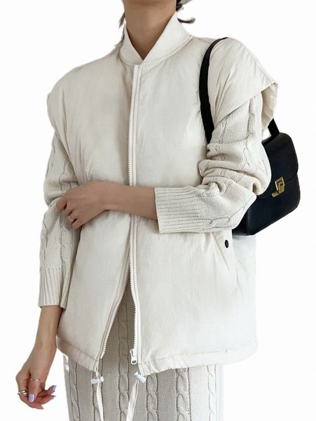 women's down & parkas dazy slant pockets drawstring hem vest puffer coat t25o#, Black
women's down & parkas dazy slant pockets drawstring hem vest puffer coat t25o#, Black