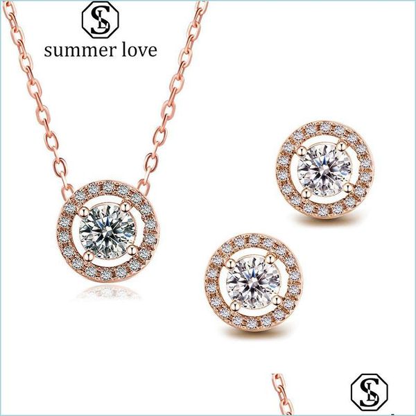stud new arrival round cubic zirconia stud earring necklace bracelet for women rose gold sier crystal fashion jewelry set ffshop2001 dholk, Golden;silver
stud new arrival round cubic zirconia stud earring necklace bracelet for women rose gold sier crystal fashion jewelry set ffshop2001 dholk, Golden;silver