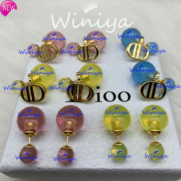 luxury brand design earrings d family / di family's new letter jelly color tassel pearl earrings women's simple personality fashio, Golden;silver
luxury brand design earrings d family / di family's new letter jelly color tassel pearl earrings women's simple personality fashio, Golden;silver