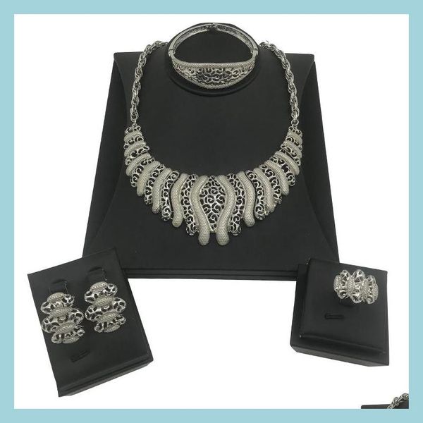 wedding jewelry sets fashion four jewelry sets for women alloy pendant necklace earrings bracelet ring antique sier color pa lulubaby dhikp, Slivery;golden
wedding jewelry sets fashion four jewelry sets for women alloy pendant necklace earrings bracelet ring antique sier color pa lulubaby dhikp, Slivery;golden