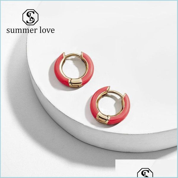 hoop huggie new design mticolor enameled ear cuffs for women summer copper mini drop oil circle hoop earring jewelry de carshop2006 dh4tm, Golden;silver
hoop huggie new design mticolor enameled ear cuffs for women summer copper mini drop oil circle hoop earring jewelry de carshop2006 dh4tm, Golden;silver