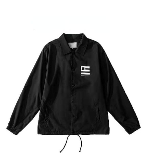 carha mens jacket designer coat canvas print lapel jackets casual loose oversize workwear coats windproof shirt couple, Black;brown
carha mens jacket designer coat canvas print lapel jackets casual loose oversize workwear coats windproof shirt couple, Black;brown
