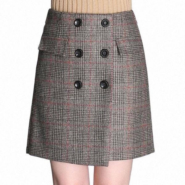 skirts skirts 2022 women woolen mini spring autumn winter vintage a-line plaid high waist femininas elegant ol retro skirt female q6ls#, Black
skirts skirts 2022 women woolen mini spring autumn winter vintage a-line plaid high waist femininas elegant ol retro skirt female q6ls#, Black