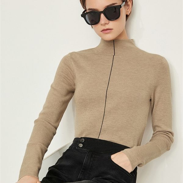 womens sweaters amii minimalism sweaters for women office lady striped half turtleneck knitted winter clothing female pullovers 12120364 22, White;black
womens sweaters amii minimalism sweaters for women office lady striped half turtleneck knitted winter clothing female pullovers 12120364 22, White;black