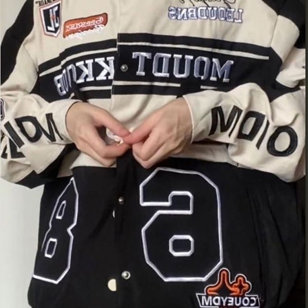 womens jackets women vintage bomber jacket loose letter printed detachable midi baseball uniform fashion bf female high street jacke 220905, Black;brown
womens jackets women vintage bomber jacket loose letter printed detachable midi baseball uniform fashion bf female high street jacke 220905, Black;brown