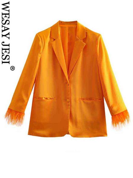 suit hit office women blazer solid orange long sleeves two button pockets casua, White;black
suit hit office women blazer solid orange long sleeves two button pockets casua, White;black