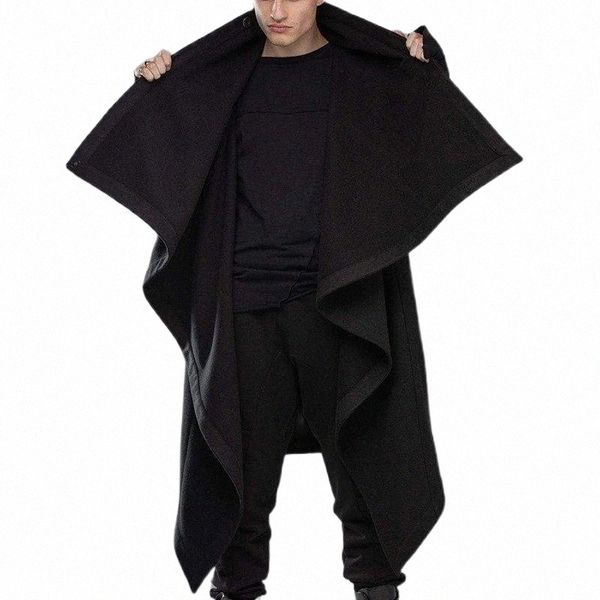 men's jackets men's jackets m.y.fantasy 2021 men cloak coats streetwear turtleneck solid long sleeve fashion cape outerwear punk s, Black;brown
men's jackets men's jackets m.y.fantasy 2021 men cloak coats streetwear turtleneck solid long sleeve fashion cape outerwear punk s, Black;brown