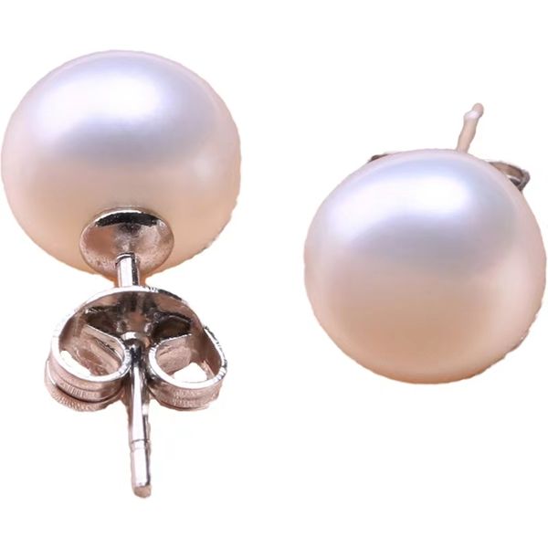 pearl studs 925silver 10mm flat round pearl luster bright three colors to choose from gift for women jewellery fashion and atmosphere, Golden;silver
pearl studs 925silver 10mm flat round pearl luster bright three colors to choose from gift for women jewellery fashion and atmosphere, Golden;silver