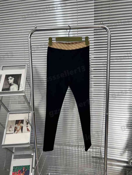 casual pants for womens gu custom leggings elastic waist slim trousers fashion brand splicing designer leggings women clothing, Black;white
casual pants for womens gu custom leggings elastic waist slim trousers fashion brand splicing designer leggings women clothing, Black;white