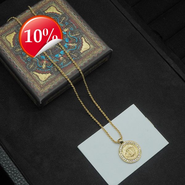 luxury design women's necklace yuan brand art minority pattern d family trend fashion net red same style recommendation, Silver
luxury design women's necklace yuan brand art minority pattern d family trend fashion net red same style recommendation, Silver