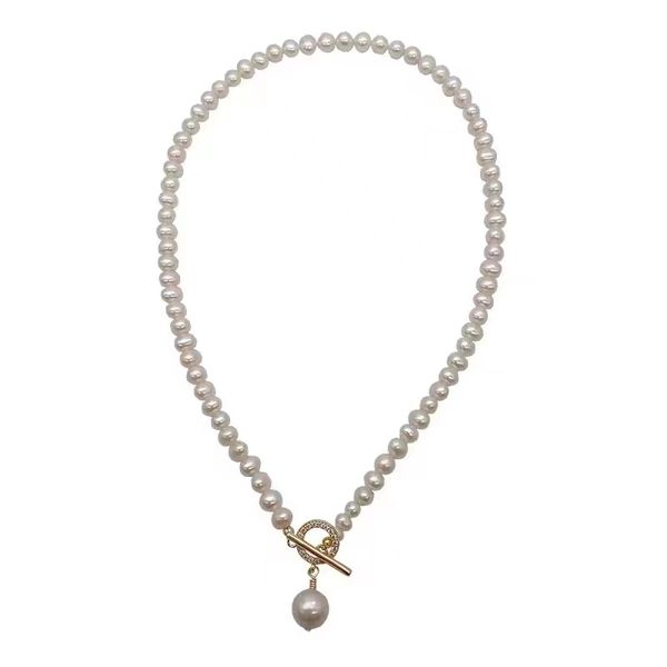 natural freshwater pearl pendant necklace inlaid with zircon ot buckle pearl size 8mm light luxury stylegift for women jewellery fashion has, Silver
natural freshwater pearl pendant necklace inlaid with zircon ot buckle pearl size 8mm light luxury stylegift for women jewellery fashion has, Silver