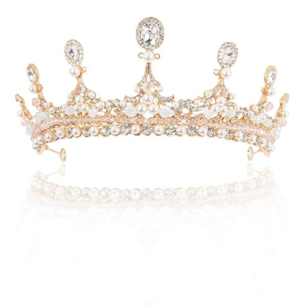 headbands gold crown for women crystal queen princess tiara party bride elegant rhinestone wedding with pearls exquisite h bdejewelry amsvp, Silver
headbands gold crown for women crystal queen princess tiara party bride elegant rhinestone wedding with pearls exquisite h bdejewelry amsvp, Silver