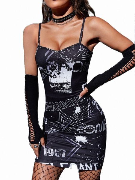 casual dresses letter & star print bodycon dress without arm sleeves 045d#, Black;gray
casual dresses letter & star print bodycon dress without arm sleeves 045d#, Black;gray