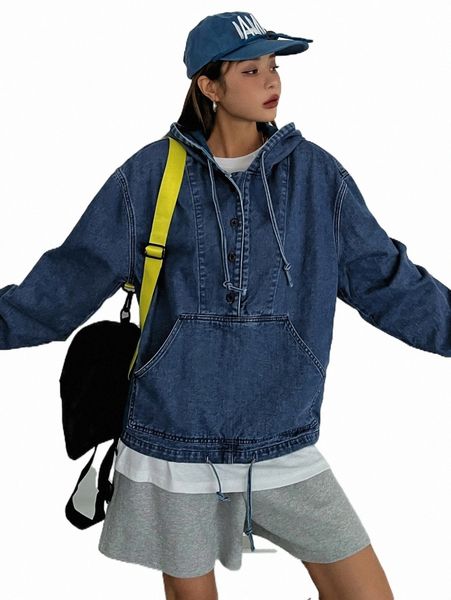 women's jackets dazy kangaroo pocket drop shoulder drawstring hooded denim jacket p4hj#, Black;brown
women's jackets dazy kangaroo pocket drop shoulder drawstring hooded denim jacket p4hj#, Black;brown