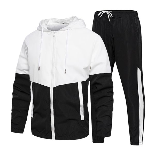 mens tracksuits men hooded sportswear jacketspants 2 piece sets mens tracksuit casual joggers set hip hop spring summer running sports suit, Gray
mens tracksuits men hooded sportswear jacketspants 2 piece sets mens tracksuit casual joggers set hip hop spring summer running sports suit, Gray