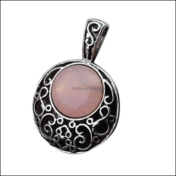 lockets semi precious stone rose quartz pendants 40mm plated sier alloy 20mm cabochon crystal women necklace jewelry 60c dhseller2010 dhk96, Silver
lockets semi precious stone rose quartz pendants 40mm plated sier alloy 20mm cabochon crystal women necklace jewelry 60c dhseller2010 dhk96, Silver