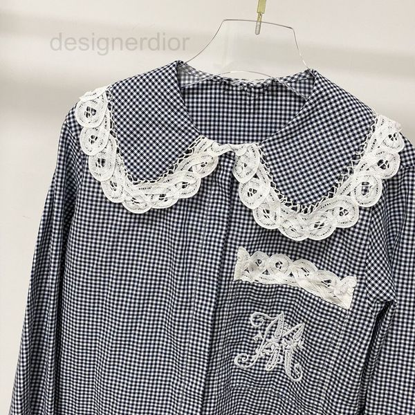 women's blouses & shirts designer fadan 2022 spring and summer new french lace doll collar embroidered sweet shirt 87r6, White
women's blouses & shirts designer fadan 2022 spring and summer new french lace doll collar embroidered sweet shirt 87r6, White