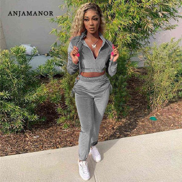 women's two piece pants anjamanor pink velvet tracksuit two piece set sweatpants and hoodie set sportswear winter outfits for women swe, White
women's two piece pants anjamanor pink velvet tracksuit two piece set sweatpants and hoodie set sportswear winter outfits for women swe, White