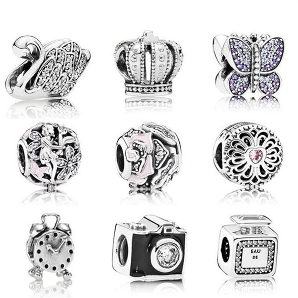 new 100% genuine 925 sterling silver pandora retro camera alarm clock bead fit bracelet diy bracelet the factory whole315s, Black
new 100% genuine 925 sterling silver pandora retro camera alarm clock bead fit bracelet diy bracelet the factory whole315s, Black