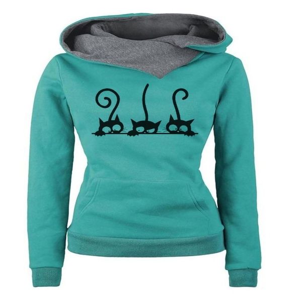 women's hoodies sweatshirts hoodies women autumn winter fashion cat prined long sleeve oversized pullovers sweatshirt vintage warm hood, Black
women's hoodies sweatshirts hoodies women autumn winter fashion cat prined long sleeve oversized pullovers sweatshirt vintage warm hood, Black