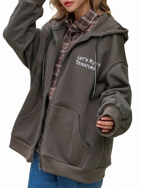 women's hoodies & sweatshirts dazy slogan graphic drop shoulder zip up drawstring hoodie j8gi#, Black
women's hoodies & sweatshirts dazy slogan graphic drop shoulder zip up drawstring hoodie j8gi#, Black