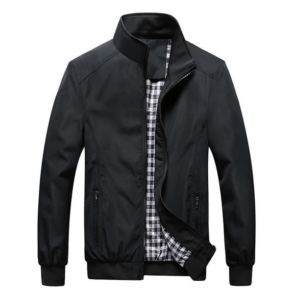 men's jackets quality bomber solid casual jacket men spring autumn outerwear mandarin sportswear mens jackets for male coats m-5xl 6xl, Black;brown
men's jackets quality bomber solid casual jacket men spring autumn outerwear mandarin sportswear mens jackets for male coats m-5xl 6xl, Black;brown