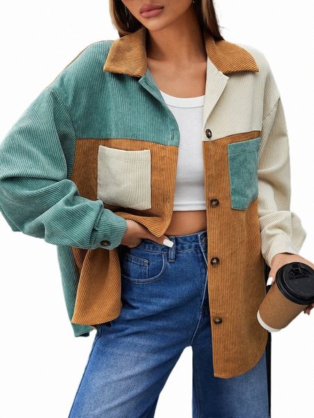 women's down & parkas color block patched pocket drop shoulder coat v4xq#, Black
women's down & parkas color block patched pocket drop shoulder coat v4xq#, Black