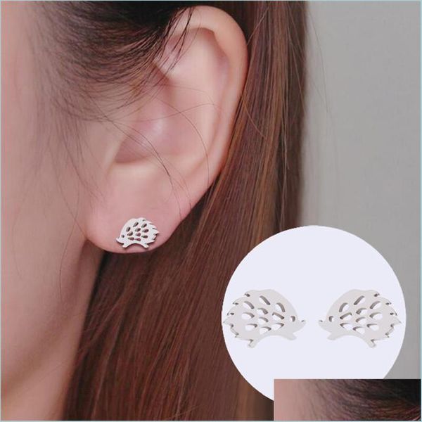 stud lovely hedgehog stud earrings for girls cute fashion animal jewelry stainless steel gold sier rose black earing drop deli bdehome dhmhz, Golden;silver
stud lovely hedgehog stud earrings for girls cute fashion animal jewelry stainless steel gold sier rose black earing drop deli bdehome dhmhz, Golden;silver