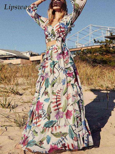 women's two piece pants elegant tie-up bandage crop and high waist skirts suits women vintage floral printing outfits female fashion t, White
women's two piece pants elegant tie-up bandage crop and high waist skirts suits women vintage floral printing outfits female fashion t, White