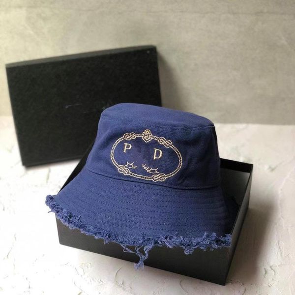 designer brand men's bucket hat ladies letter canvas retro trend all-match sun hat, Blue;gray
designer brand men's bucket hat ladies letter canvas retro trend all-match sun hat, Blue;gray