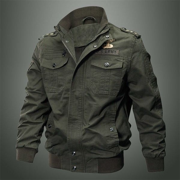 men's jackets spring and autumn military jacket male cotton water wash collar pilot large size plus velvet winter youth 220905, Black;brown
men's jackets spring and autumn military jacket male cotton water wash collar pilot large size plus velvet winter youth 220905, Black;brown