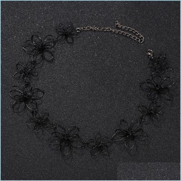 chokers flower necklace short choker floral black jewelry women clavicle chain statement b2qe chokers drop delivery 2021 necklaces pen dhy8b, Golden;silver
chokers flower necklace short choker floral black jewelry women clavicle chain statement b2qe chokers drop delivery 2021 necklaces pen dhy8b, Golden;silver