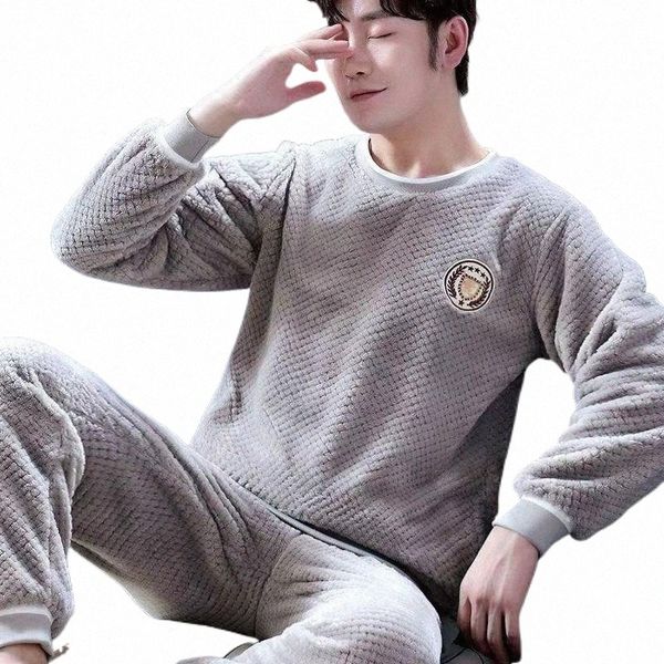 men's sleepwear men's sleepwear flannel pajamas sets thick warm winter 2piece/sets plus size long sleeve round neck homewear pyjam, Black;brown
men's sleepwear men's sleepwear flannel pajamas sets thick warm winter 2piece/sets plus size long sleeve round neck homewear pyjam, Black;brown