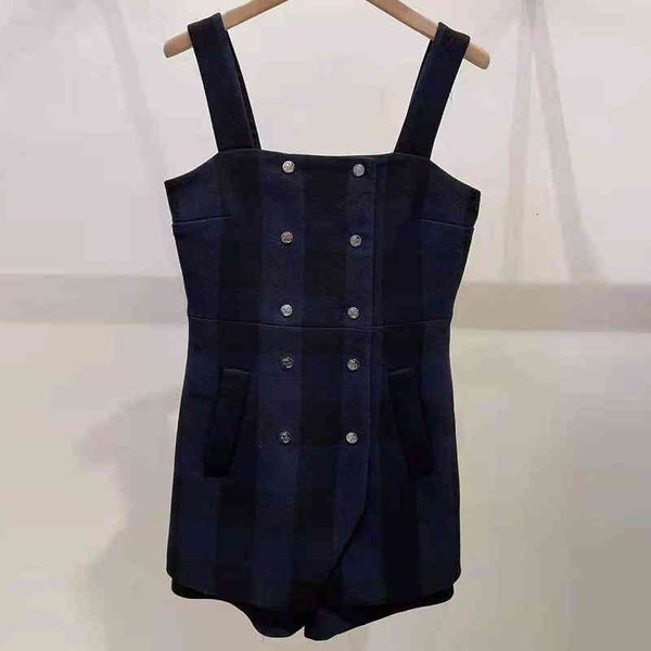 women's jumpsuits rompers fadan autumn double breasted women's casual slim plaid british style high waist strap, Black;white
women's jumpsuits rompers fadan autumn double breasted women's casual slim plaid british style high waist strap, Black;white