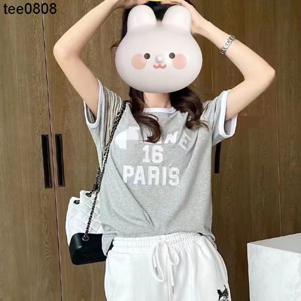celinss tee home 22 summer new alphabet sticker embroidery print contrast round neck loose design versatile short sleeve t-shirt, White
celinss tee home 22 summer new alphabet sticker embroidery print contrast round neck loose design versatile short sleeve t-shirt, White