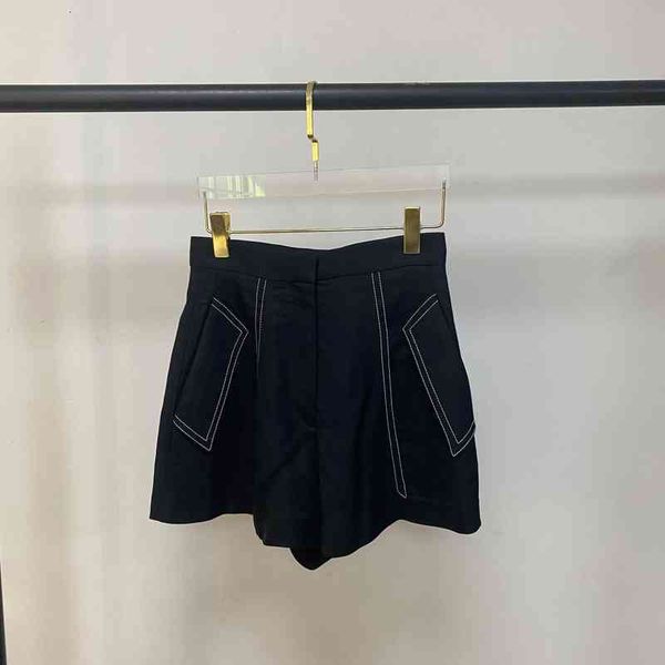 women's shorts fadan s's spring women's loose straight tube high waist contrast bright line shorts, White;black
women's shorts fadan s's spring women's loose straight tube high waist contrast bright line shorts, White;black