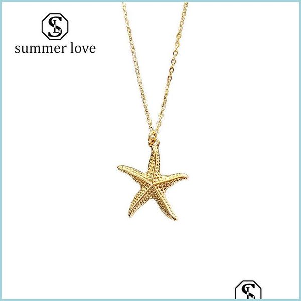 pendant necklaces new summer beach starfish conch chain pendant necklace for women gold alloy cowrie shell fashion jewelry mjfashion dhqxe, Silver
pendant necklaces new summer beach starfish conch chain pendant necklace for women gold alloy cowrie shell fashion jewelry mjfashion dhqxe, Silver