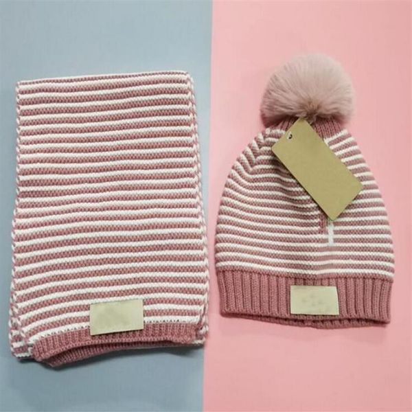 2021 kids winter hat and scarf sets infant baby knitted beanies hats caps fur pom poms scarves childrens wool crochet bonnets whole288f, Blue;gray
2021 kids winter hat and scarf sets infant baby knitted beanies hats caps fur pom poms scarves childrens wool crochet bonnets whole288f, Blue;gray