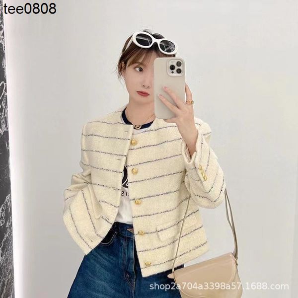 celinss 22 autumn and jacket winter new style small fragrance celebrity coat women's small tweed wool short coat top, Black;brown
celinss 22 autumn and jacket winter new style small fragrance celebrity coat women's small tweed wool short coat top, Black;brown