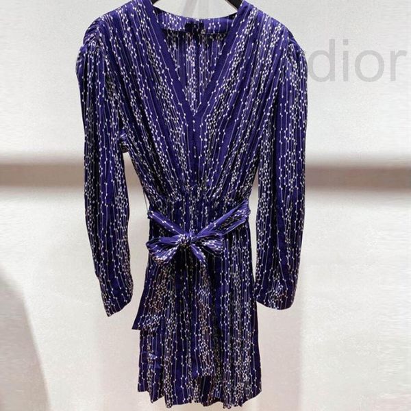 casual dresses designer autumn winter dot print v-neck pleated lace up dress i1qk, Black;gray
casual dresses designer autumn winter dot print v-neck pleated lace up dress i1qk, Black;gray