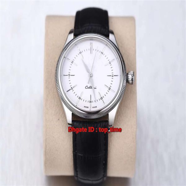4 style new cellini time 39mm miyota 8215 automatic mens watch 50509 stainless steel sapphire white dial leather strap gents watch268c, Slivery;brown
4 style new cellini time 39mm miyota 8215 automatic mens watch 50509 stainless steel sapphire white dial leather strap gents watch268c, Slivery;brown