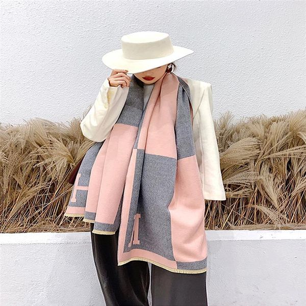 65 190cm scarves winter cashmere scarf men and women designer classic big plaid scarve pashmina infinity scarfs286l, Blue;gray
65 190cm scarves winter cashmere scarf men and women designer classic big plaid scarve pashmina infinity scarfs286l, Blue;gray