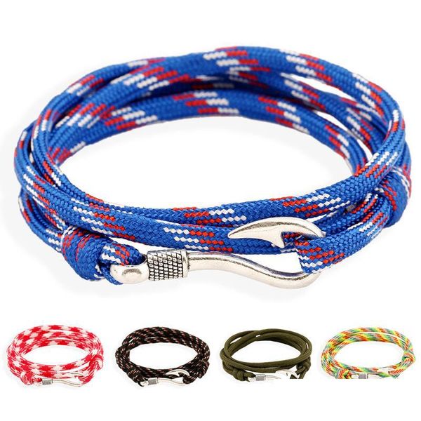 beaded strands fashion alloy fish hook button bracelets for women nylon rope bracelet mti-layer wrap creative couple jew carshop2006 dhji7, Black
beaded strands fashion alloy fish hook button bracelets for women nylon rope bracelet mti-layer wrap creative couple jew carshop2006 dhji7, Black