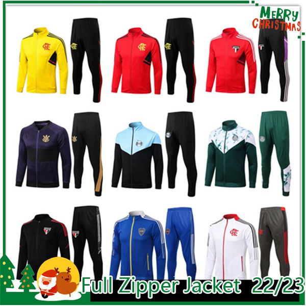 2022/2023 soccer tracksuits sets 22/23 corinthians sao paulo flamenco jacket sportswear jersey training uniform shirt flamengo football jers, Black
2022/2023 soccer tracksuits sets 22/23 corinthians sao paulo flamenco jacket sportswear jersey training uniform shirt flamengo football jers, Black