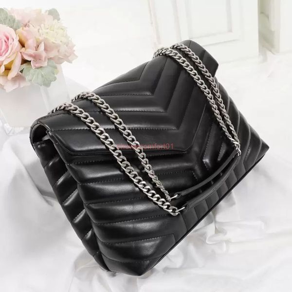 designer bags fashion loulou women's chain real leather black leather large-capacity shoulder bag quilted messenger handbags
designer bags fashion loulou women's chain real leather black leather large-capacity shoulder bag quilted messenger handbags