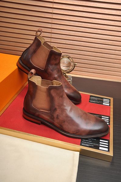 men classic ankle boots brand designer comfortable perfect party wedding dress shoes men casual walking motorcycle boots size 38-45, Black
men classic ankle boots brand designer comfortable perfect party wedding dress shoes men casual walking motorcycle boots size 38-45, Black
