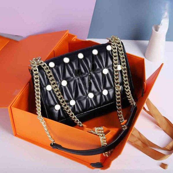 cross body messenger bag chain small square bag fashion rivet texture single shoulder bag 220621
cross body messenger bag chain small square bag fashion rivet texture single shoulder bag 220621