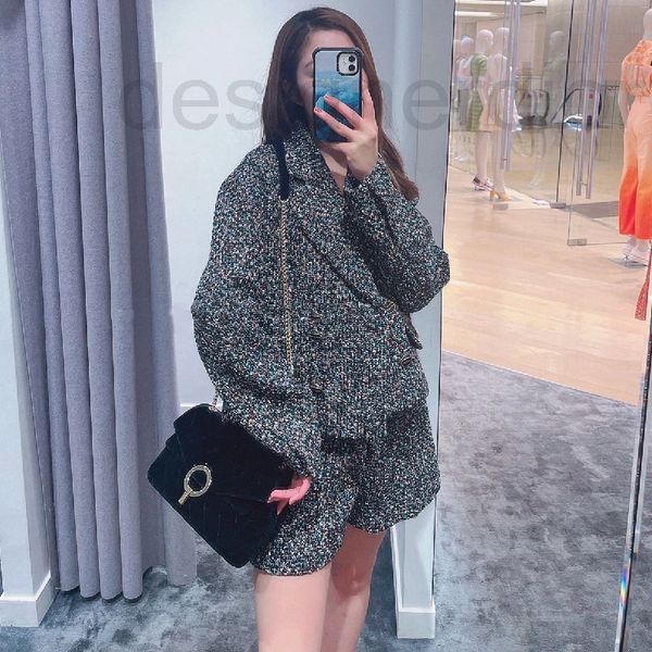 women's tracksuits designer fadan s family 2022 autumn winter fashion women's casual coat twill tweed micro la design suit jacket, Gray
women's tracksuits designer fadan s family 2022 autumn winter fashion women's casual coat twill tweed micro la design suit jacket, Gray